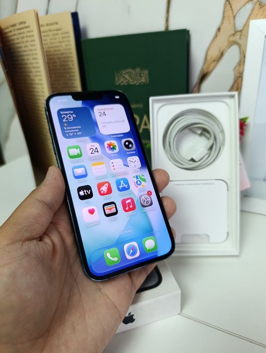 iPhone 14 128G 80%  ( В Пришахтинске)