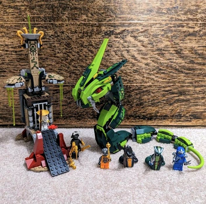 LEGO (Ninjago-Rise of the Snakes) Epic Dragon Battle, Set #9450