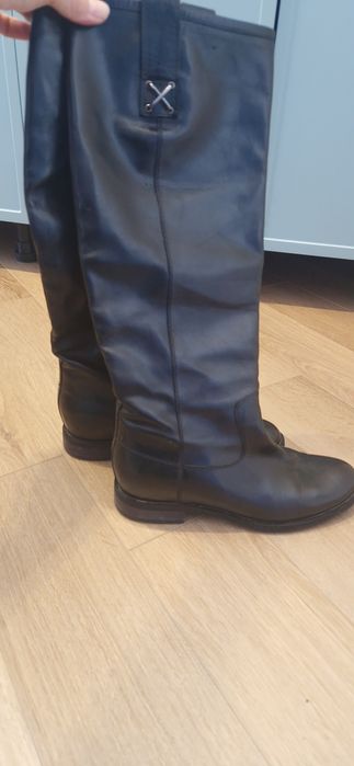 Натуральная кожа. Классные сапоги!!!