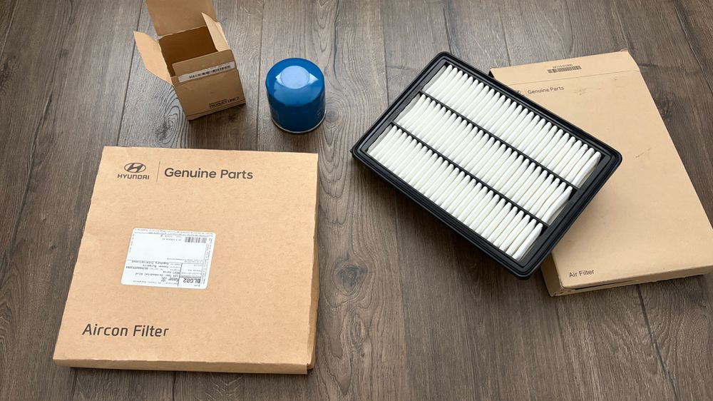 Комплект оригинални филтри за KIA Sportage 2015-2022г.