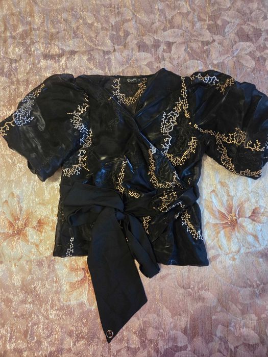 Риза lucy с премятане размер s