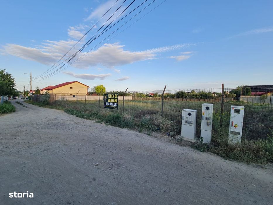 Vanzare teren intravilan 950 mp, Sat Costi, cu utilitatile la limita
