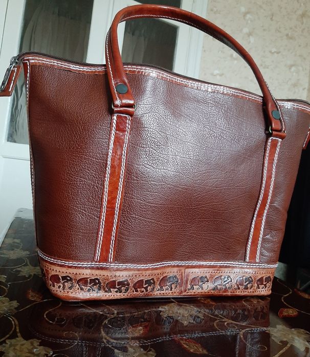 Сумка из натуральной кожи!