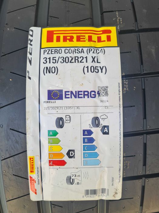 315/30/21 PIRELLI Pzero Corsa