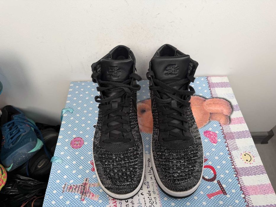 Nike Air Force 1 Ultra Flyknit Mid Oreo''оригинални маратонки 43 номер
