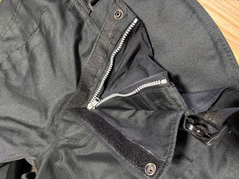 Pantaloni moto textil, protectii, XL.