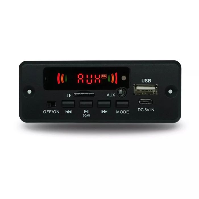 Mp3 player 2*25W,6-12V Kebidu за вграждане папки ,Rec, Call,Tf, Usb,FM