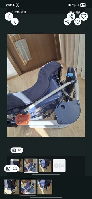 Scaun auto Chicco Eletta, grupa 0+/1 (0–18 kg).