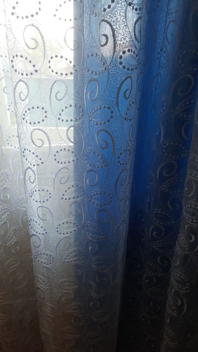 Тюль   капроновая.