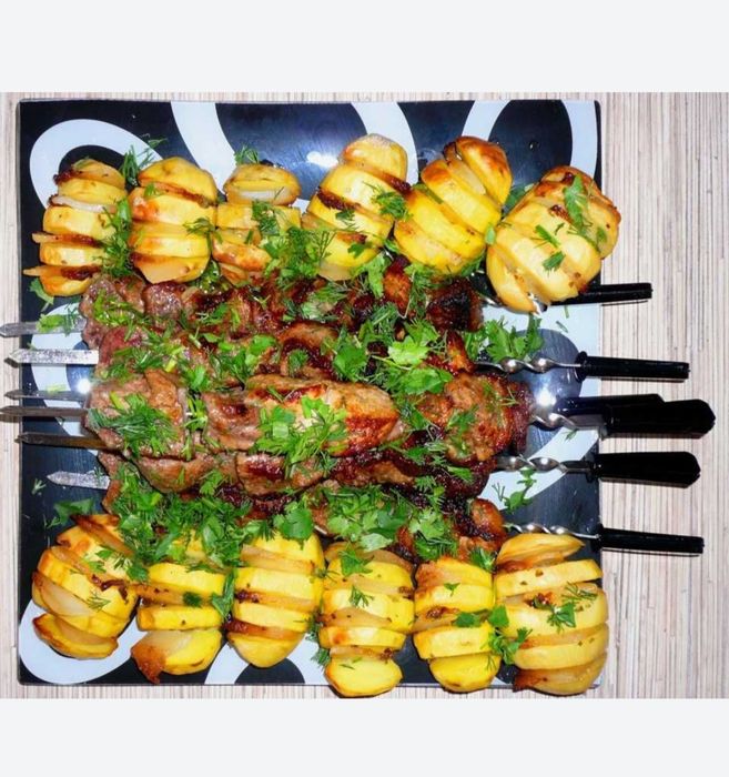 Продается электро шашлычница. Новая