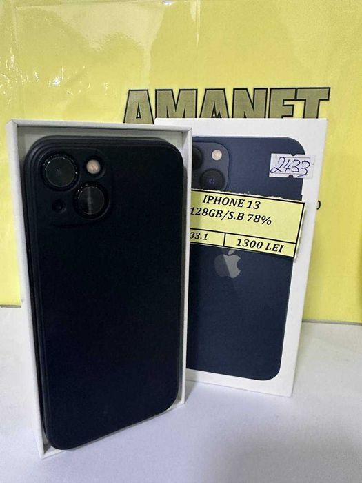 Iphone 13 128gb 78% bat, cutie (ctg)
