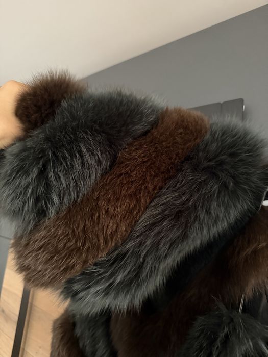 Дамски елек от естествен косъм