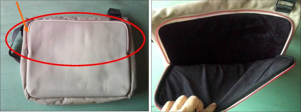 Geanta laptop "AHA: Urban Styles" cu multicompartimente (65 - 50 lei)