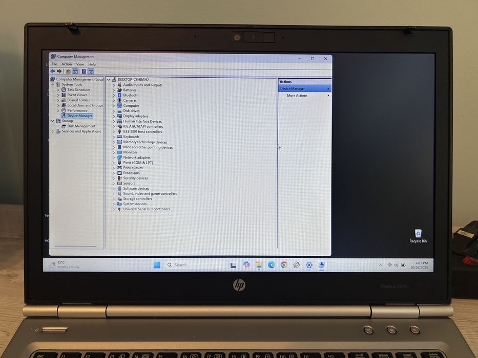 Laptop HP EliteBook 8470p