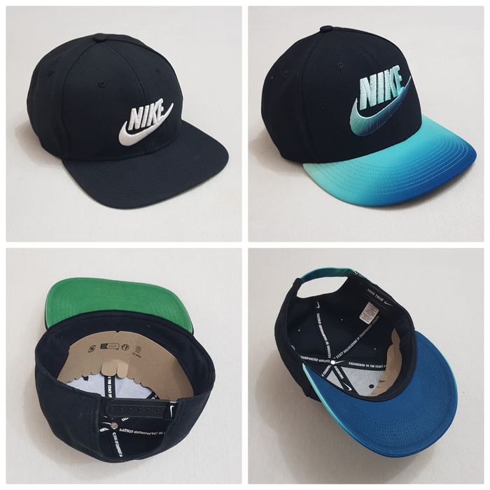 Sapca Nike True Black & Light Blue SnapBack Cap, One Size unisex