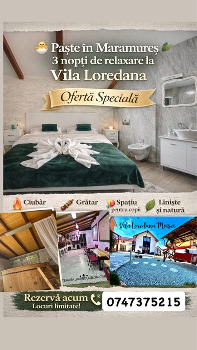 Cazare Maramures libera de paste