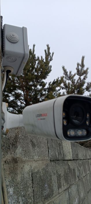 Установка системы видеонаблюдения