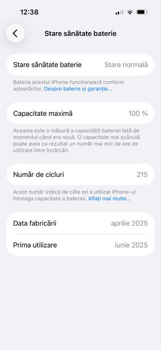 iPhone 16 128gb 100% IMPECABIL