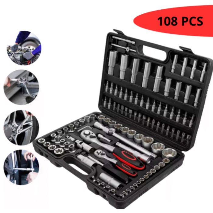 Куфар с инструменти 108 части - Гедоре