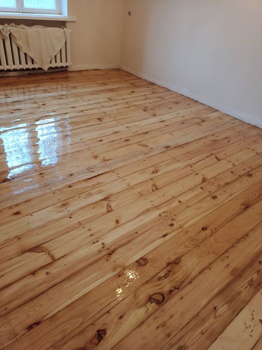 Шлифовка пол паркет