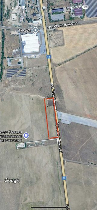 Продавам парцел на главен път Сливен - Ямбол