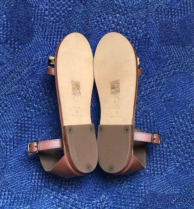 Les Bagatelles Bleecker Sandals дамски сандали от естествена кожа 38
