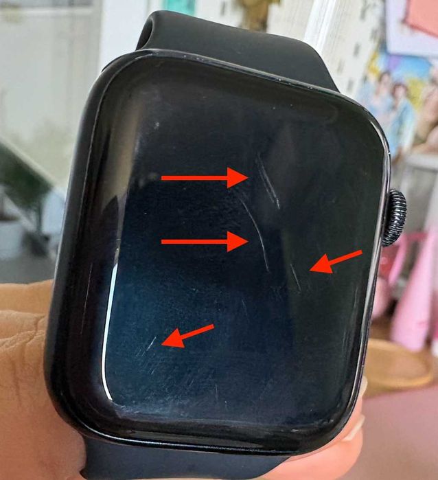 Apple Watch SE (2nd Gen) 44mm Midnight Aluminum на 90% батерия