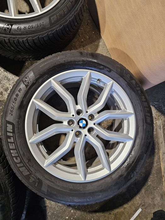 Jante BMW X5/X6 G05/G06 R19 originale cu anvelope iarna