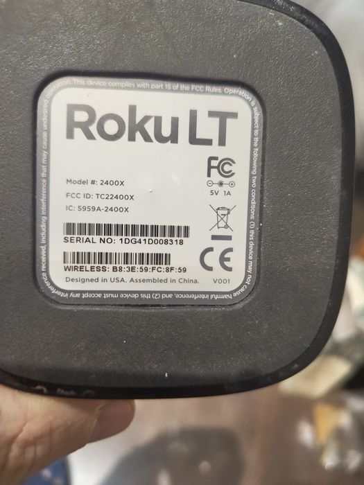 Roku LT Model 2400X Streaming Media Player Testat