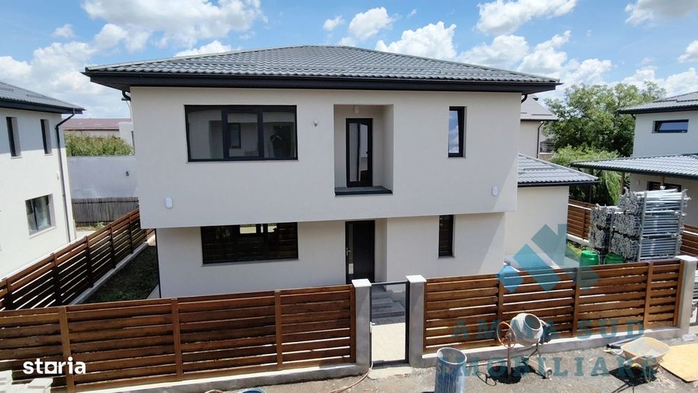 Vila individuala P + 1 + Pod - 144 mp utili - 5 Camere - 344 mp teren