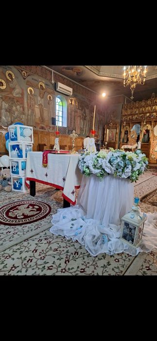Aranjament pentru cununie religioasa sau botez