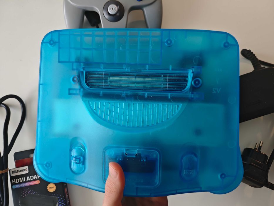 Nintendo 64 + HDMI + 2 игри
