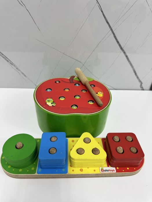 деревянные развивающие игрушки