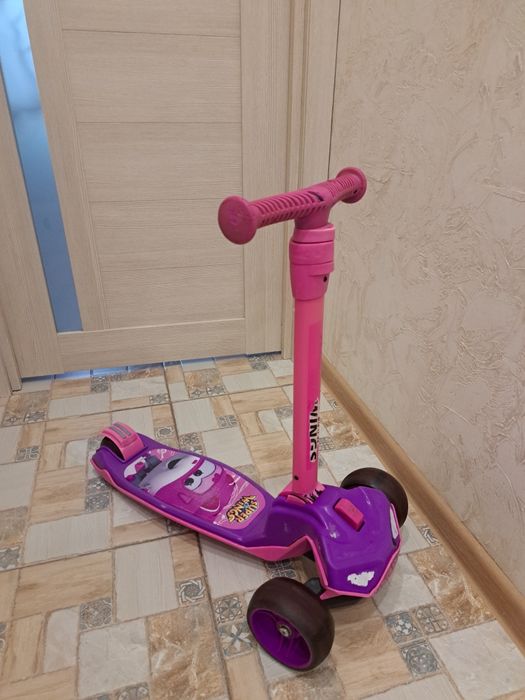 Самокат Super Wings от 3 до 7 лет супер прочный