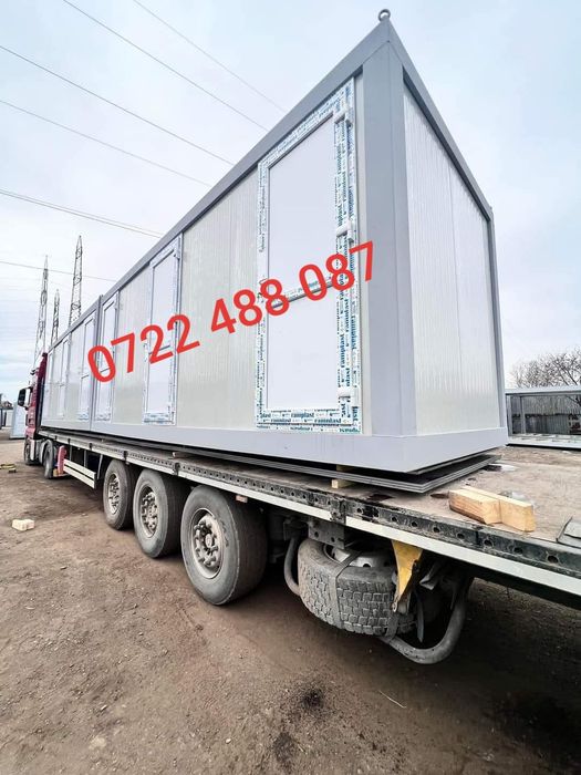 Container modular birou, spatiu comercial, locuință  7 x 3 x 2.6m