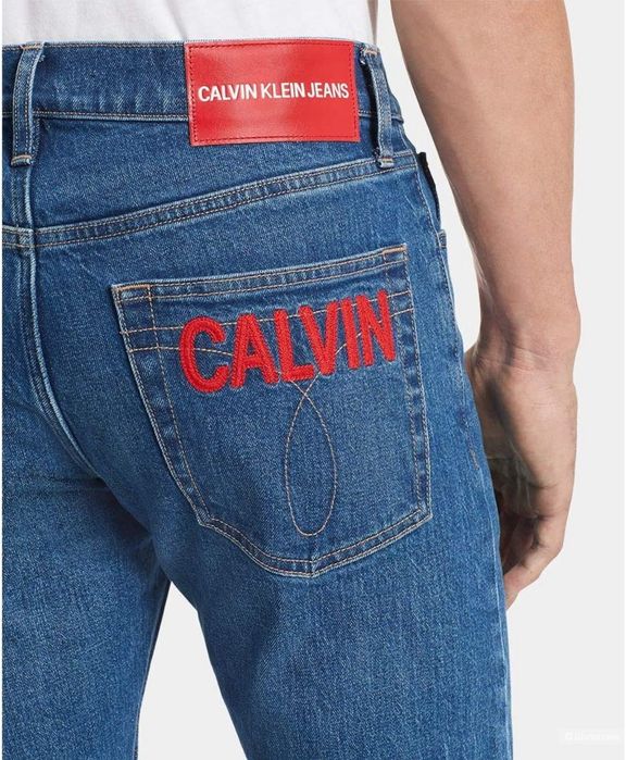 Оригинални мъжки CALVIN KLEIN дънки тениска HUGO