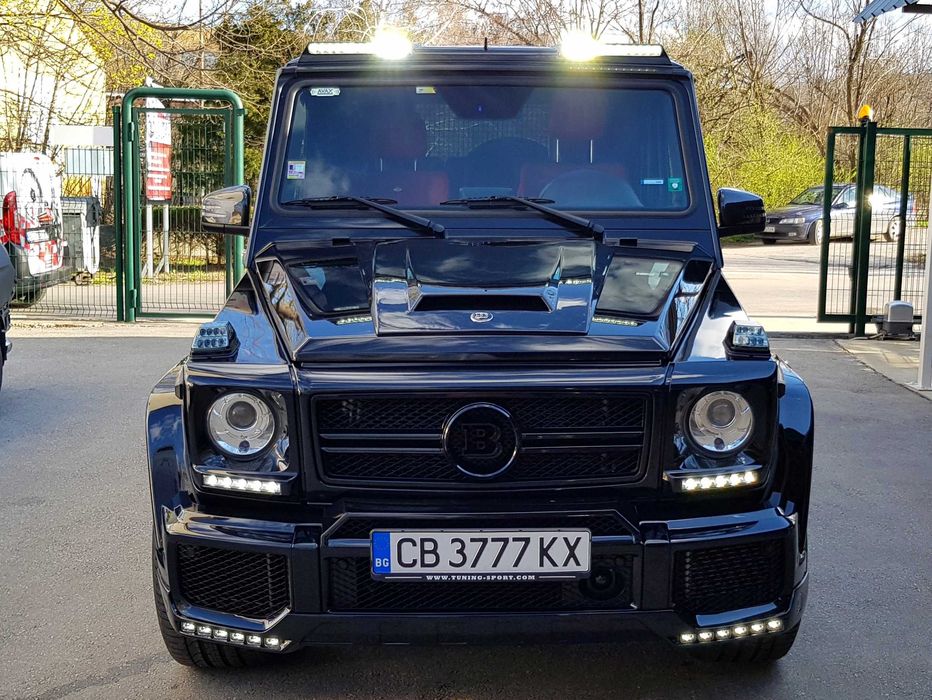 Карбон спойлер таван Mercedes G-class W463