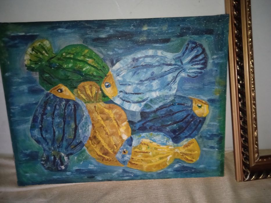 Картины маслом прекрасные девушки 45 см