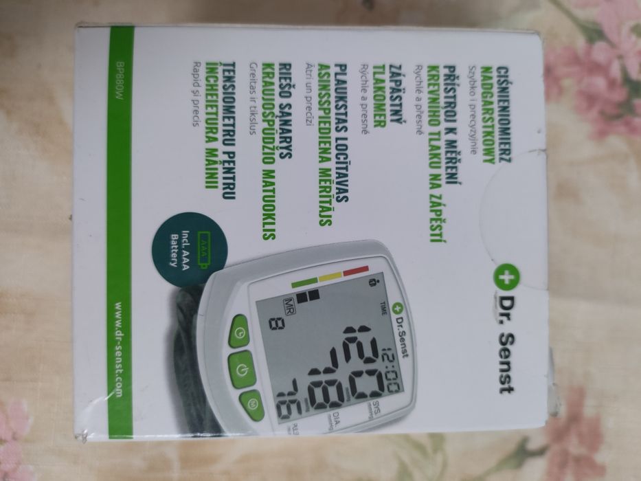 Tensiometru electronicpentru încheietura mâinii dr Sents