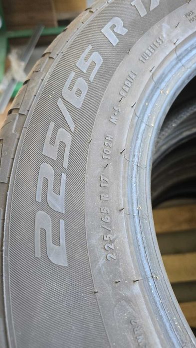4 употребявани летни гуми 225/65 R17