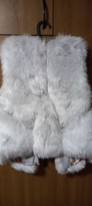 Vesta de blana artificiala