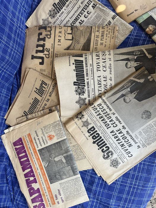 Se vinde ziarul Scanteia , Joi 21 Decembrei 1989! Plus ce se vede !