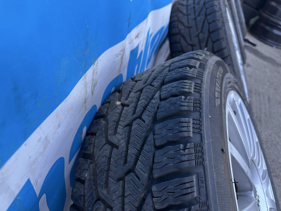 16 5х112 джанти със зимни гуми