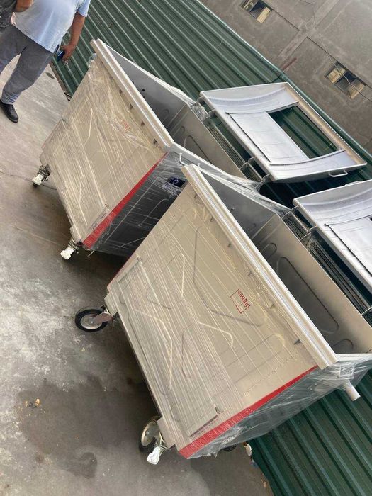 Мусорные контейнеры металлические в ассортименте