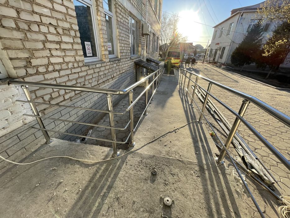 Перила из нержавейки