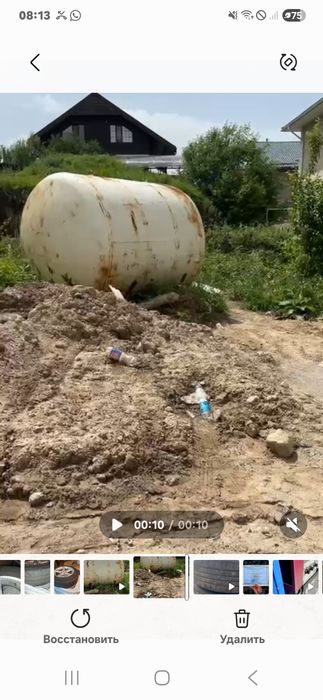 Эмалированые ёмкости бочки цистерны резервуары под асенизатор воду