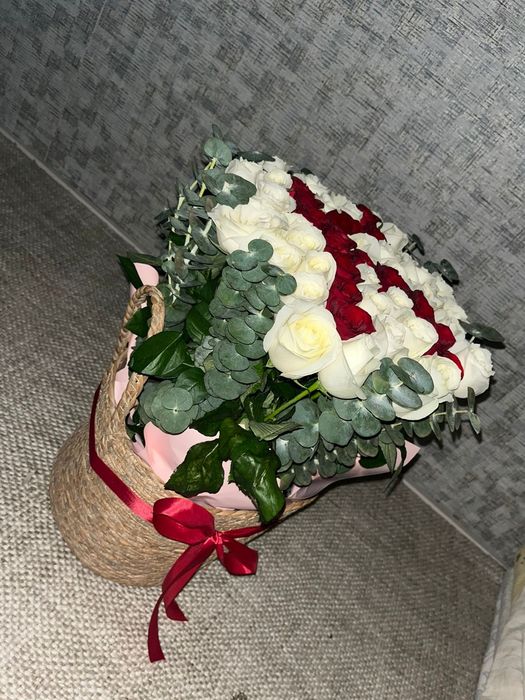 Роза свежий 54 шт