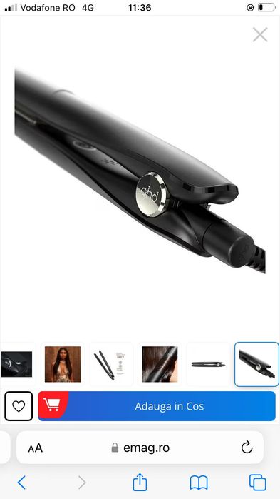 Placa de par GHD gold classic styler