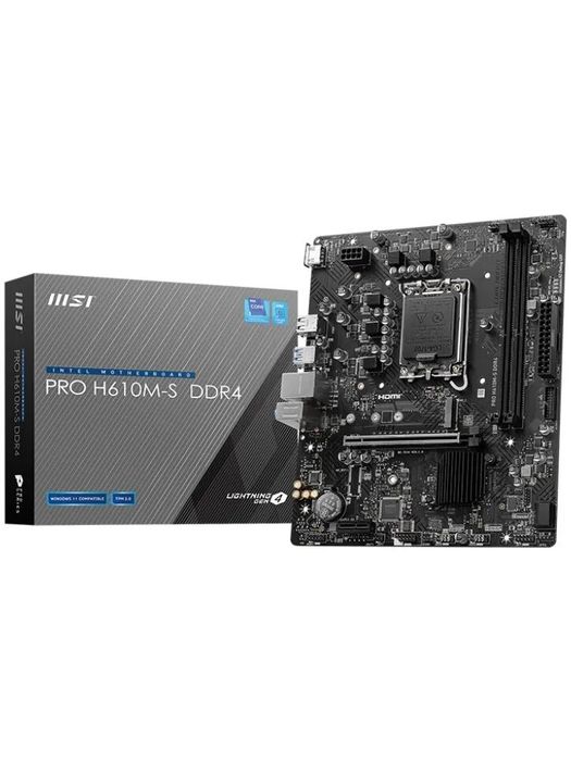 Комплект Intel I5 12400f/MSI B610m-s