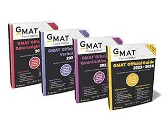 GMAT Official Guide 2024 Bundle